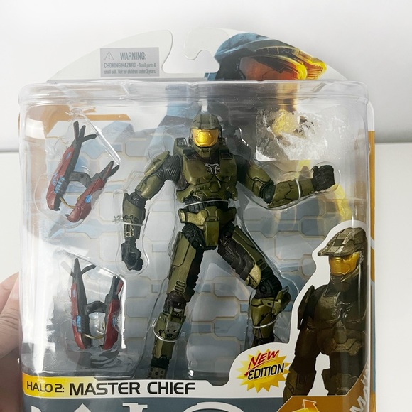 Halo 2 Master Chief Action Figure - Picture 1 of 6